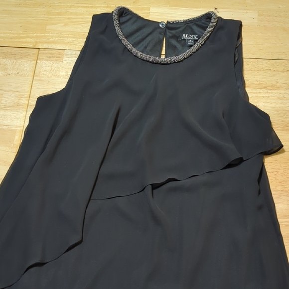 ⚡3x1 Bundle Dresses Cœur de Vague Black and White Halter Dress - Picture 8 of 12